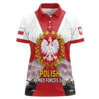 Polish Armed Forces Day Women Polo Shirt Bog Honor Ojczyzna Heritage
