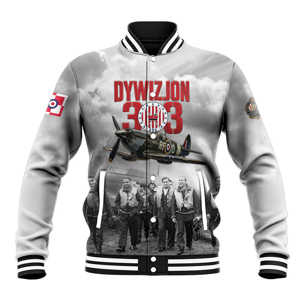 Polish 303 Squadron Baseball Jacket Battle Of Britain Air Heroes