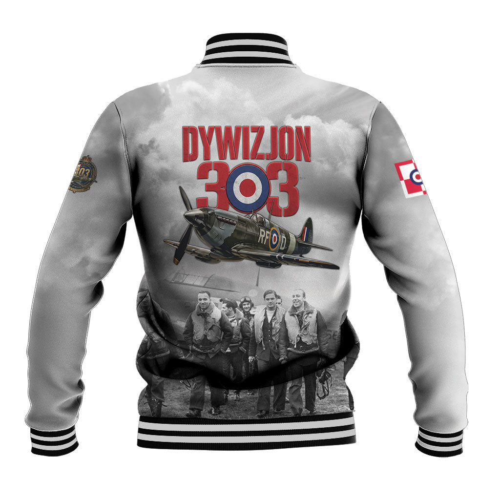 Polish 303 Squadron Baseball Jacket Battle Of Britain Air Heroes