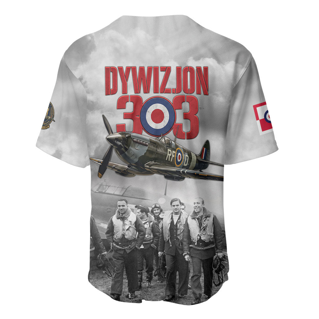 Polish 303 Squadron Baseball Jersey Battle Of Britain Air Heroes