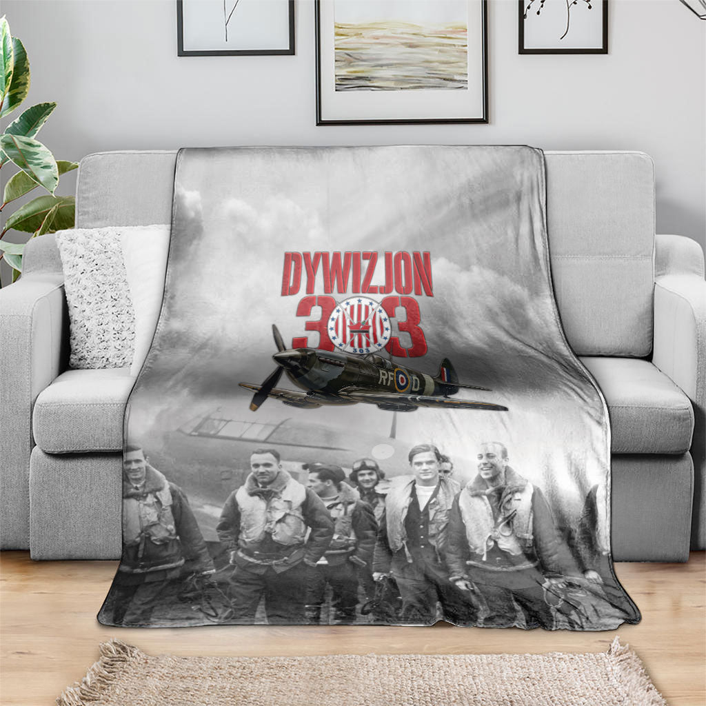 Polish 303 Squadron Blanket Battle Of Britain Air Heroes
