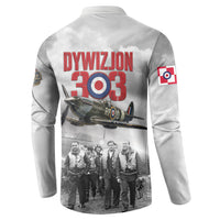 Polish 303 Squadron Button Sweatshirt Battle Of Britain Air Heroes