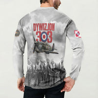 Polish 303 Squadron Button Sweatshirt Battle Of Britain Air Heroes