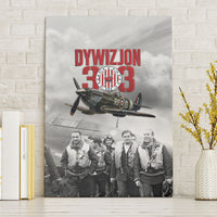Polish 303 Squadron Canvas Wall Art Battle Of Britain Air Heroes