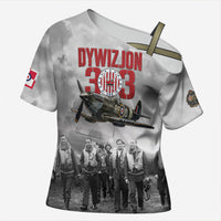 Polish 303 Squadron Cross Shoulder Shirt Battle Of Britain Air Heroes