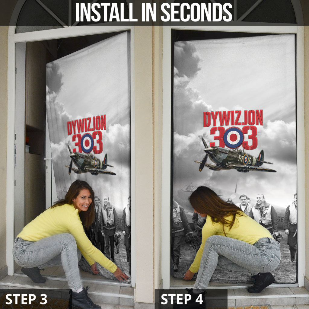 Polish 303 Squadron Door Cover Battle Of Britain Air Heroes
