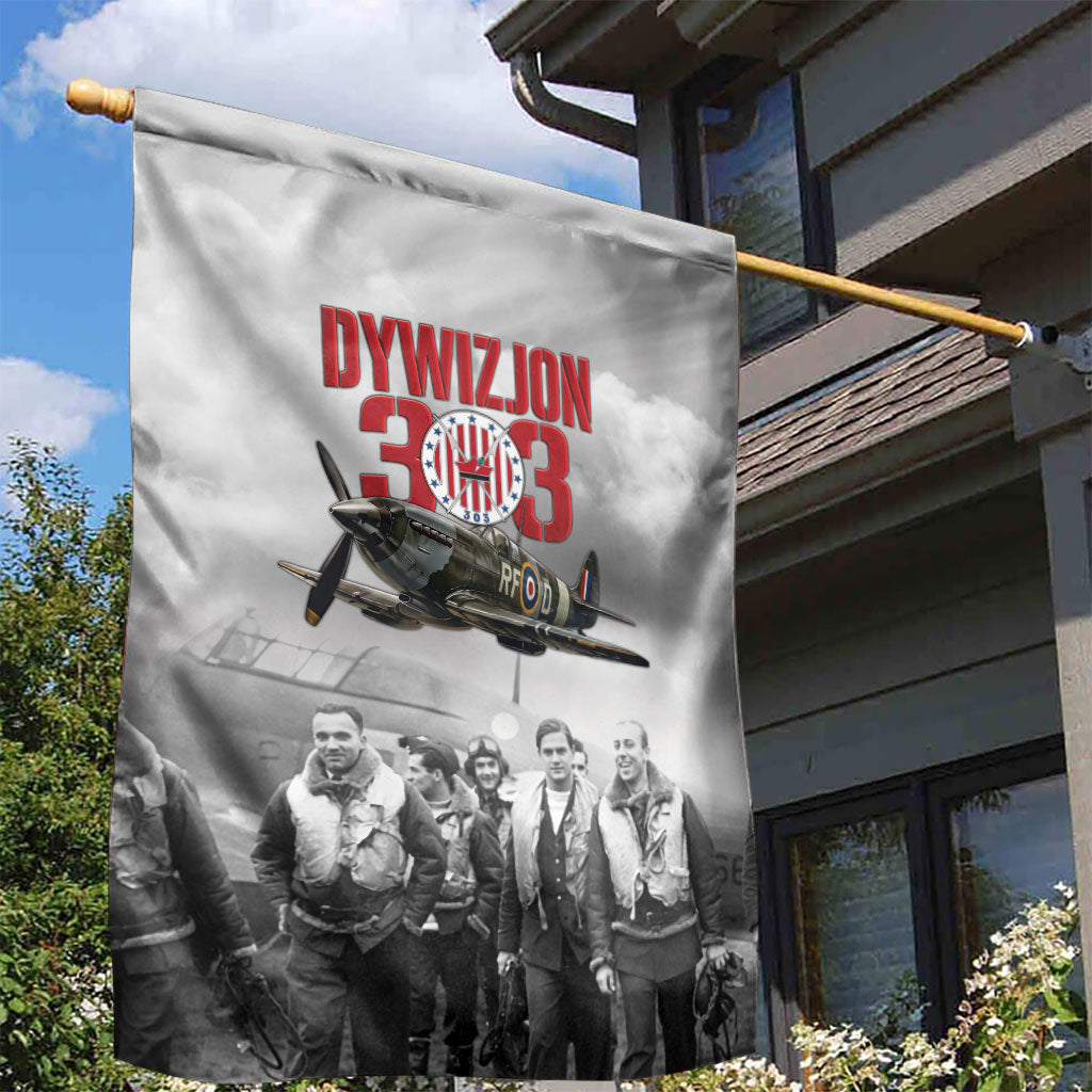 Polish 303 Squadron Garden Flag Battle Of Britain Air Heroes