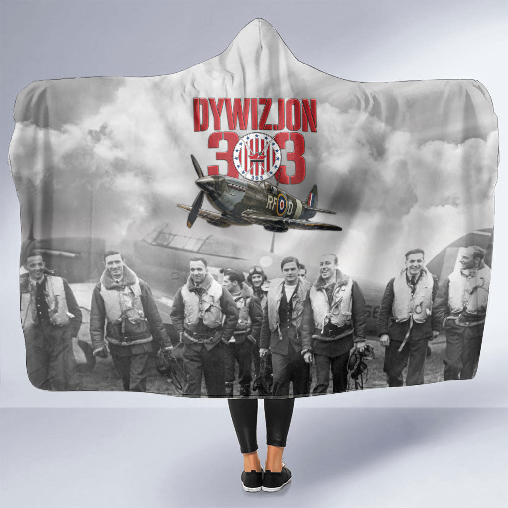 Polish 303 Squadron Hooded Blanket Battle Of Britain Air Heroes