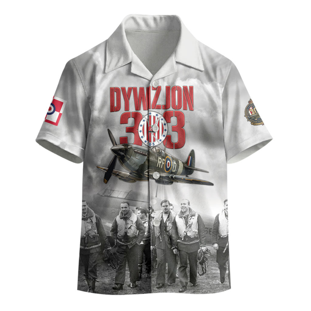 Polish 303 Squadron Kid Hawaiian Shirt Battle Of Britain Air Heroes