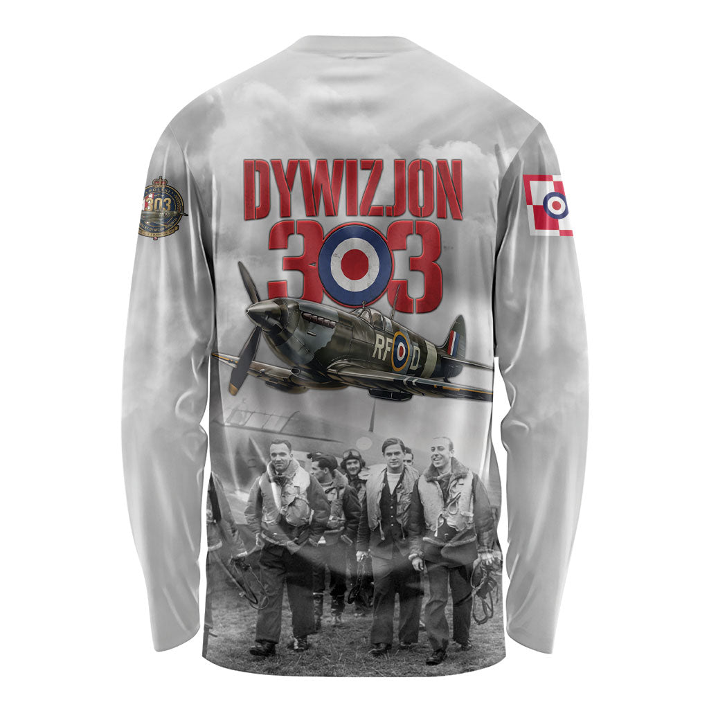 Polish 303 Squadron Long Sleeve Shirt Battle Of Britain Air Heroes