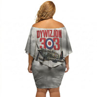 Polish 303 Squadron Off Shoulder Short Dress Battle Of Britain Air Heroes