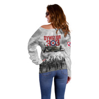 Polish 303 Squadron Off Shoulder Sweater Battle Of Britain Air Heroes