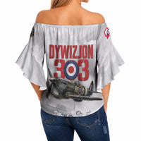Polish 303 Squadron Off Shoulder Wrap Waist Top Battle Of Britain Air Heroes