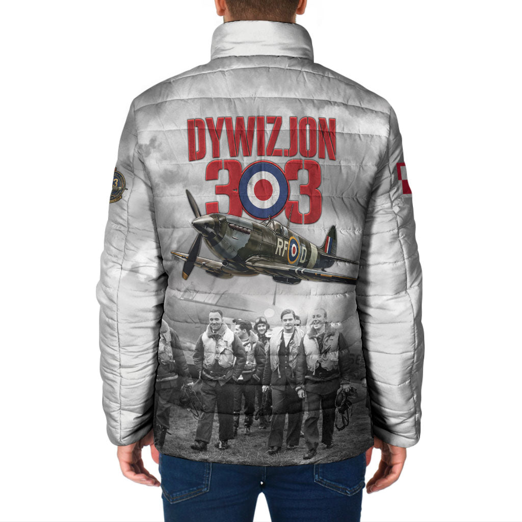Polish 303 Squadron Padded Jacket Battle Of Britain Air Heroes