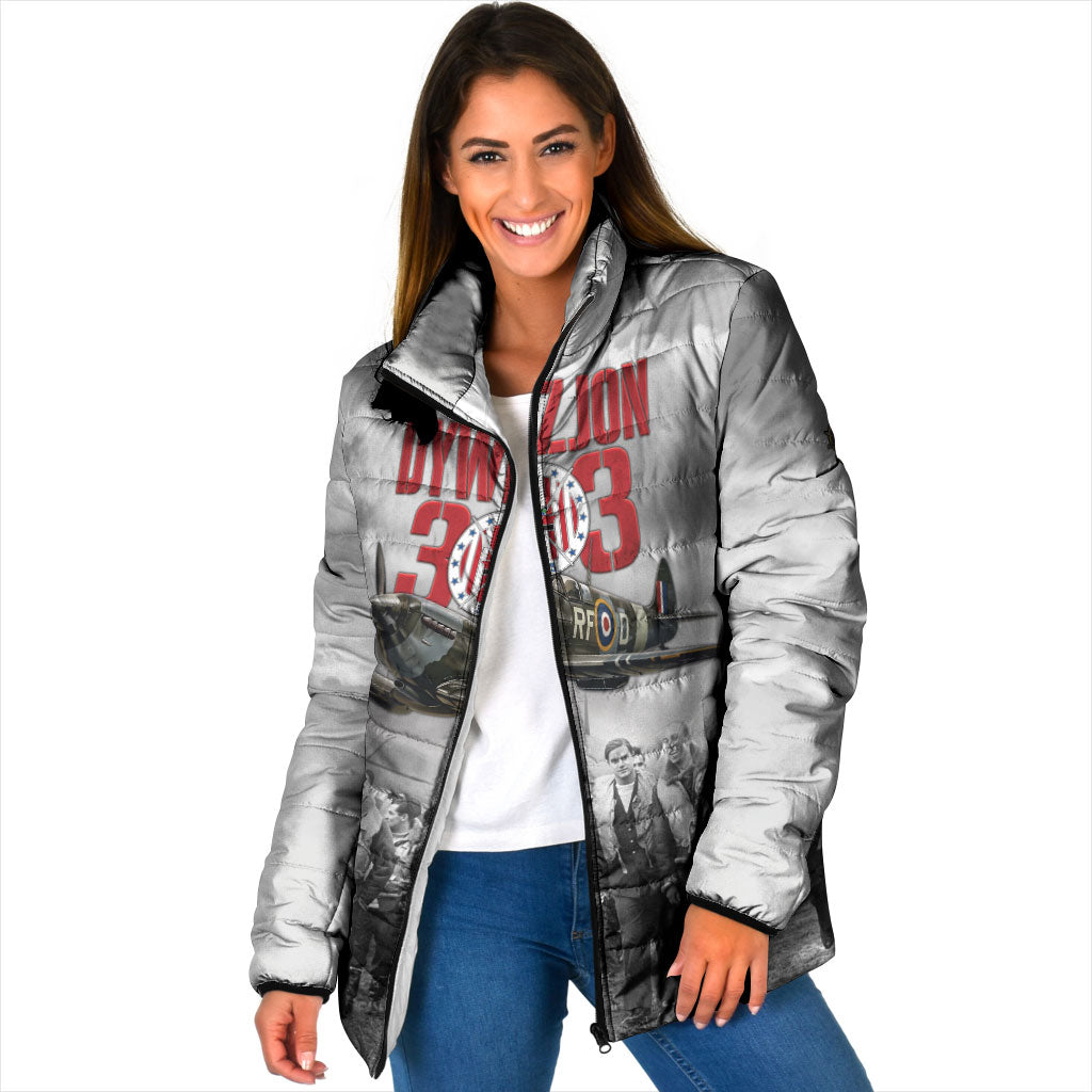 Polish 303 Squadron Padded Jacket Battle Of Britain Air Heroes
