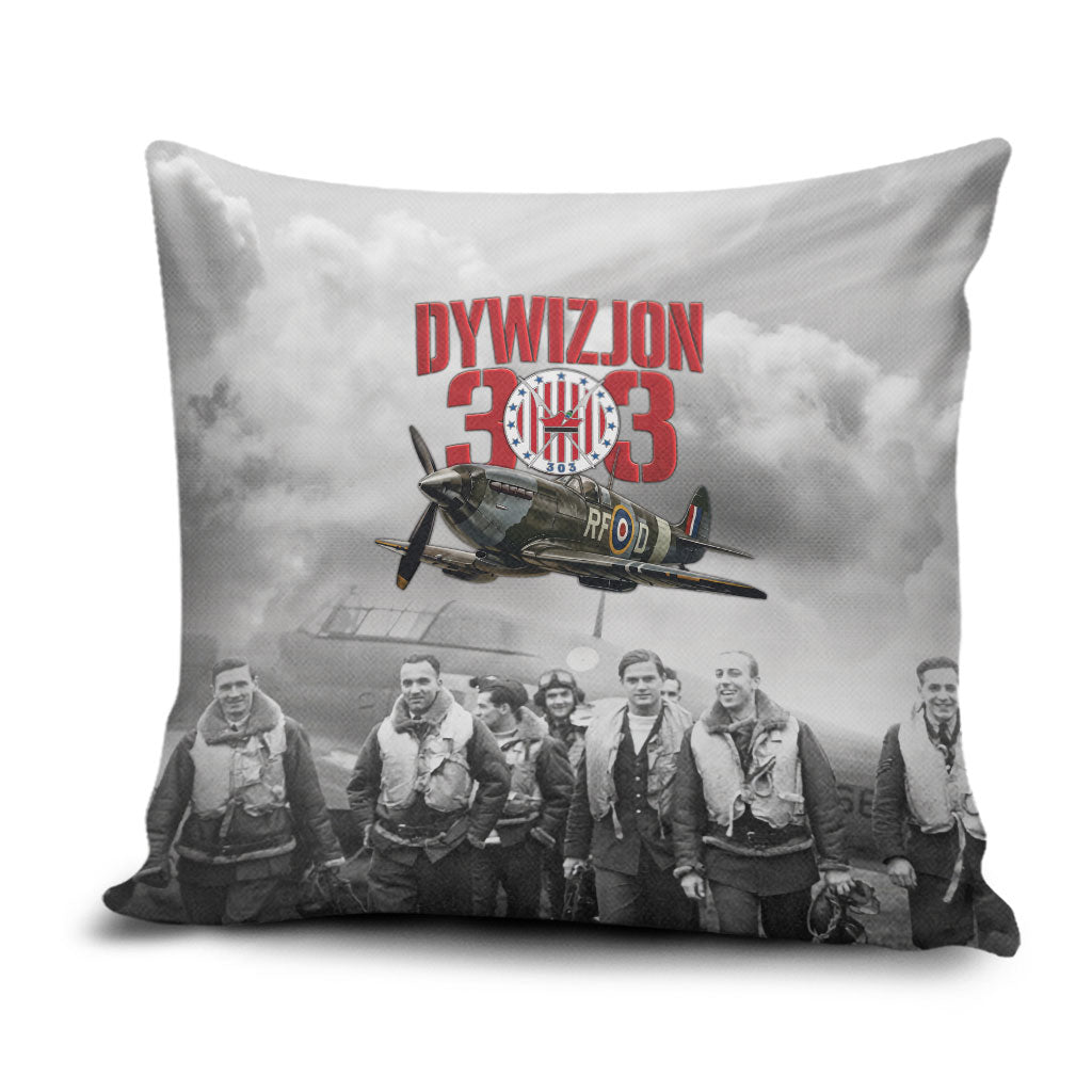 Polish 303 Squadron Pillow Cover Battle Of Britain Air Heroes