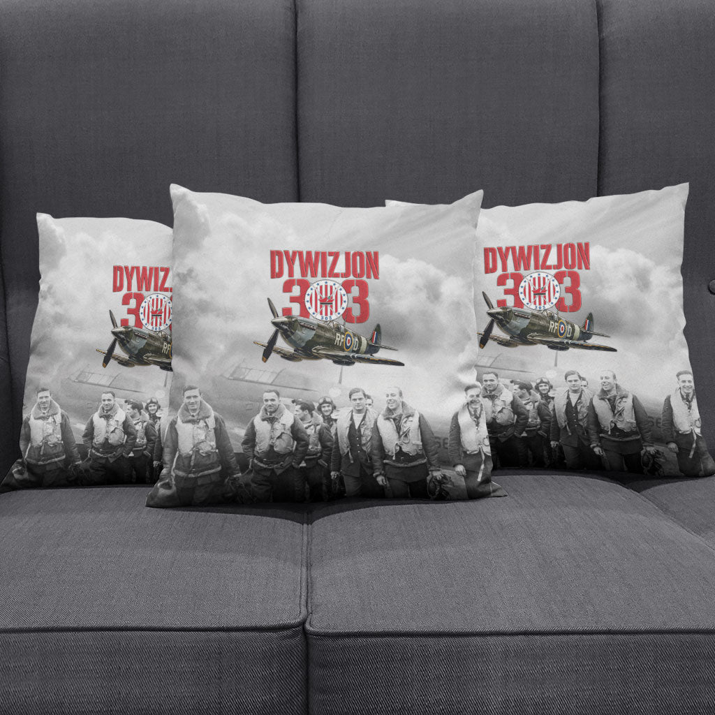 Polish 303 Squadron Pillow Cover Battle Of Britain Air Heroes
