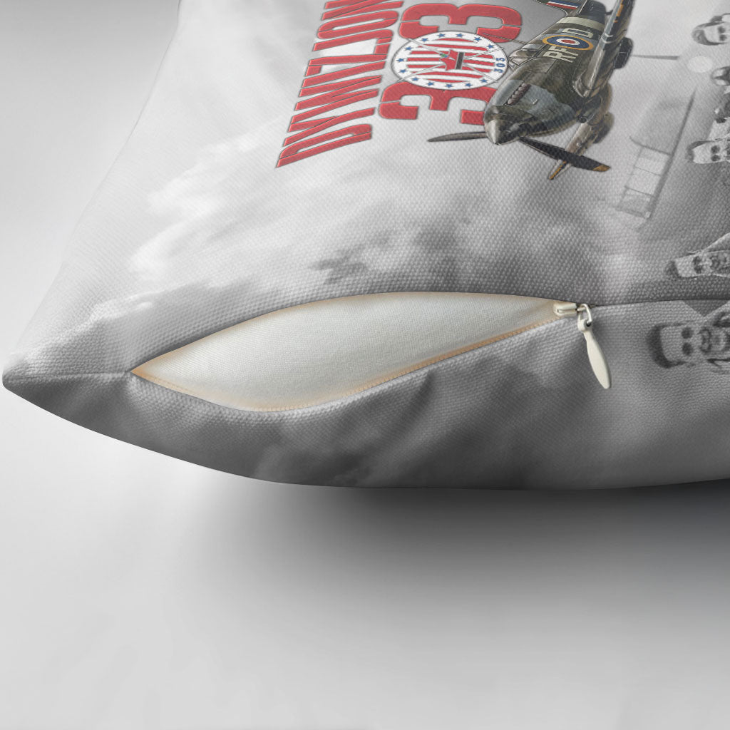 Polish 303 Squadron Pillow Cover Battle Of Britain Air Heroes