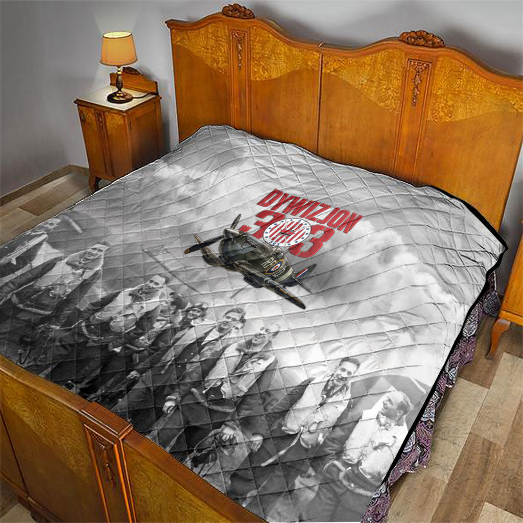Polish 303 Squadron Quilt Battle Of Britain Air Heroes