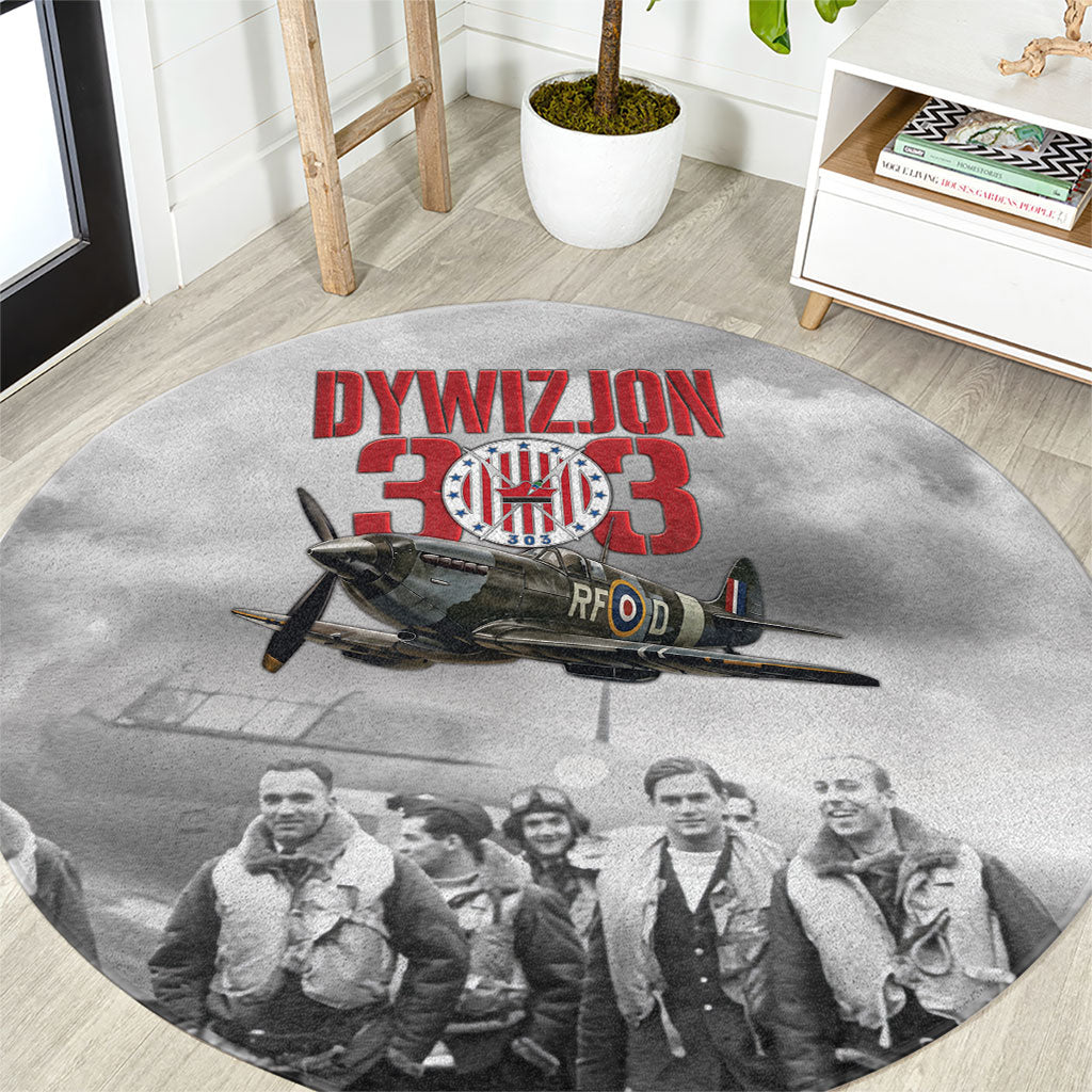 Polish 303 Squadron Round Carpet Battle Of Britain Air Heroes