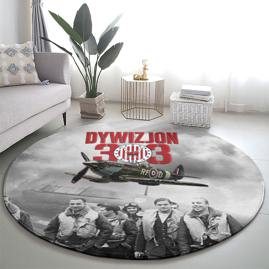 Polish 303 Squadron Round Carpet Battle Of Britain Air Heroes