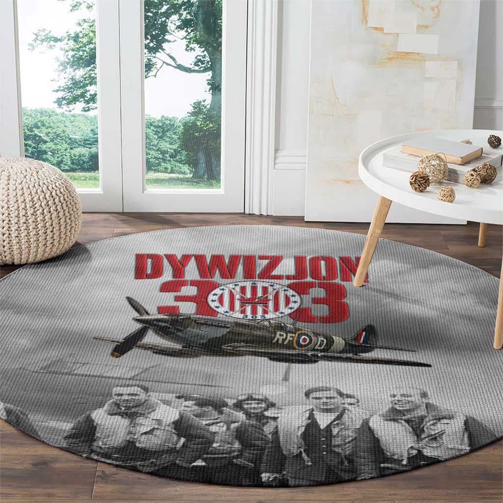 Polish 303 Squadron Round Carpet Battle Of Britain Air Heroes