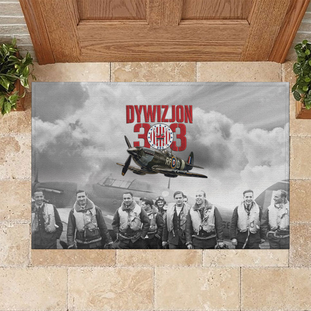 Polish 303 Squadron Rubber Doormat Battle Of Britain Air Heroes
