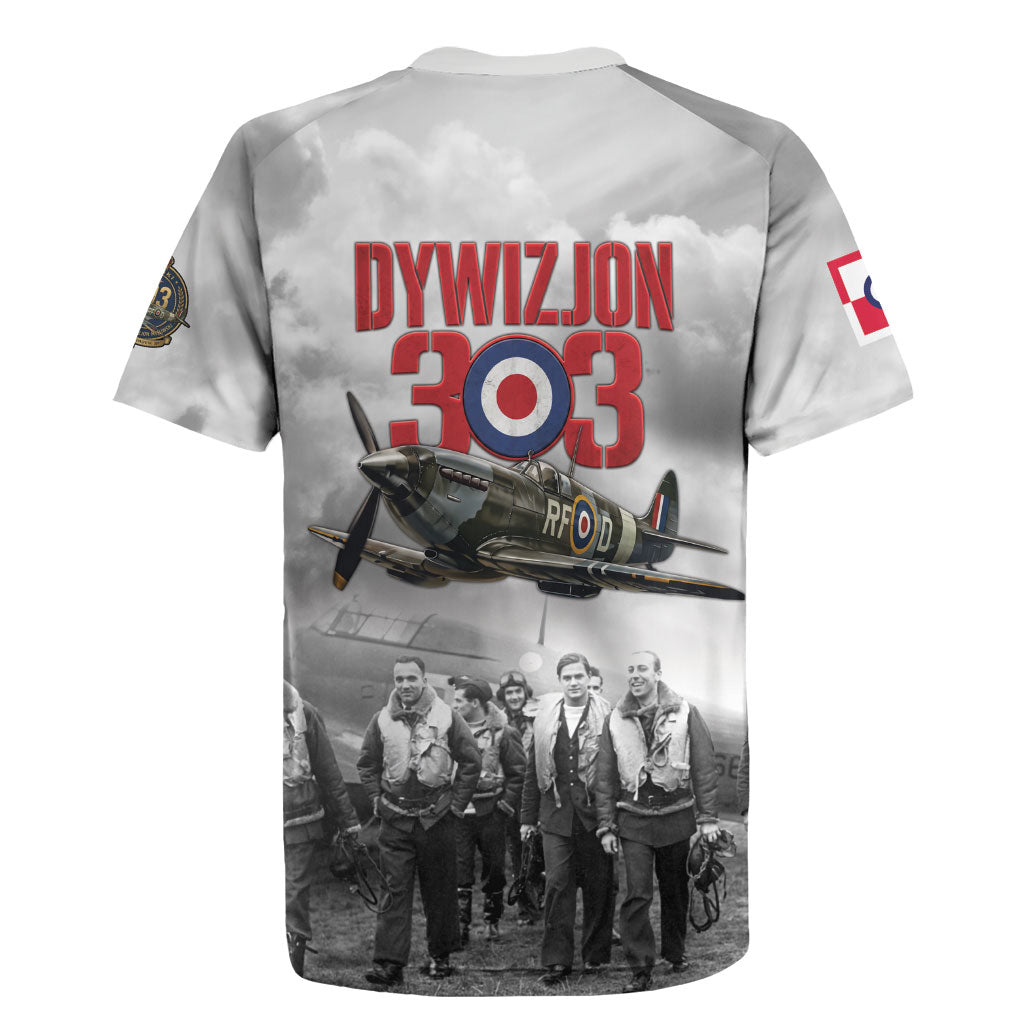 Polish 303 Squadron Rugby Jersey Battle Of Britain Air Heroes