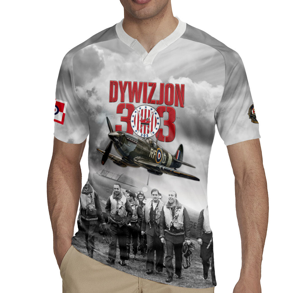 Polish 303 Squadron Rugby Jersey Battle Of Britain Air Heroes