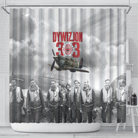 Polish 303 Squadron Shower Curtain Battle Of Britain Air Heroes