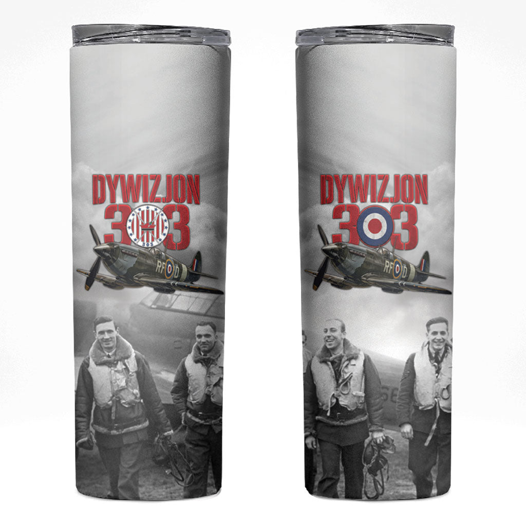 Polish 303 Squadron Skinny Tumbler Battle Of Britain Air Heroes