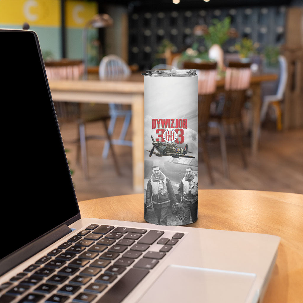 Polish 303 Squadron Skinny Tumbler Battle Of Britain Air Heroes