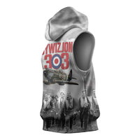 Polish 303 Squadron Sleeveless Hoodie Battle Of Britain Air Heroes