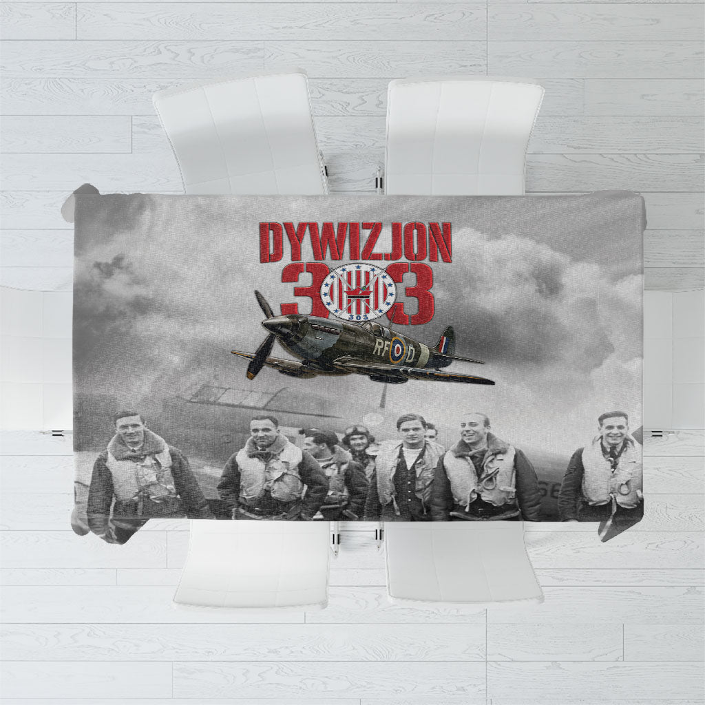 Polish 303 Squadron Tablecloth Battle Of Britain Air Heroes