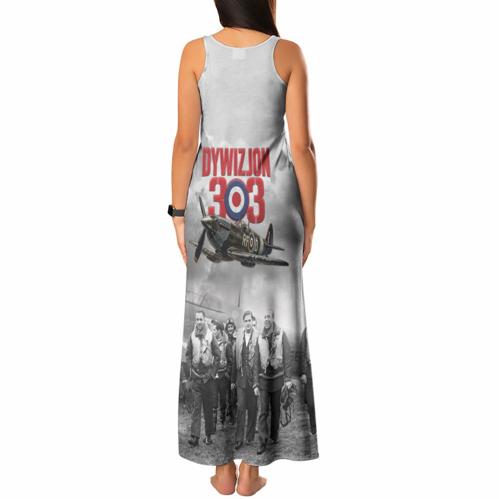 Polish 303 Squadron Tank Maxi Dress Battle Of Britain Air Heroes