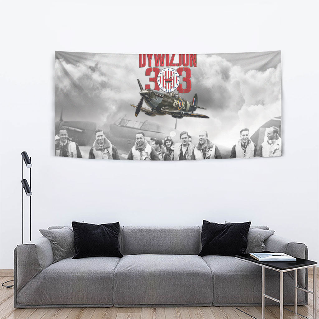 Polish 303 Squadron Tapestry Battle Of Britain Air Heroes