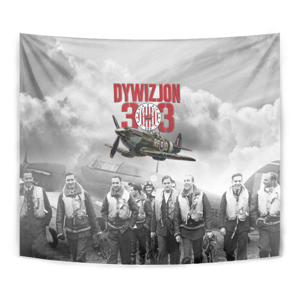 Polish 303 Squadron Tapestry Battle Of Britain Air Heroes