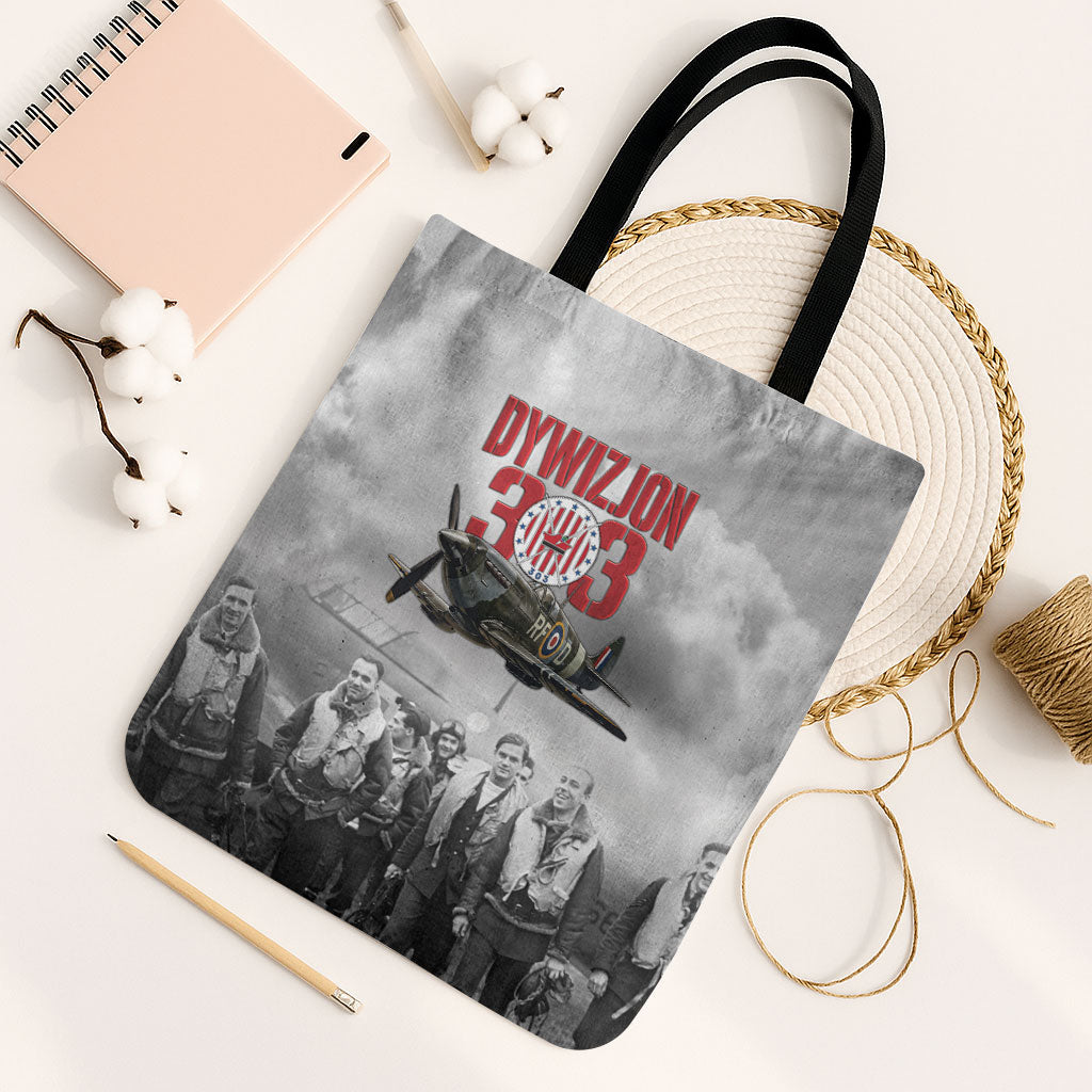 Polish 303 Squadron Tote Bag Battle Of Britain Air Heroes
