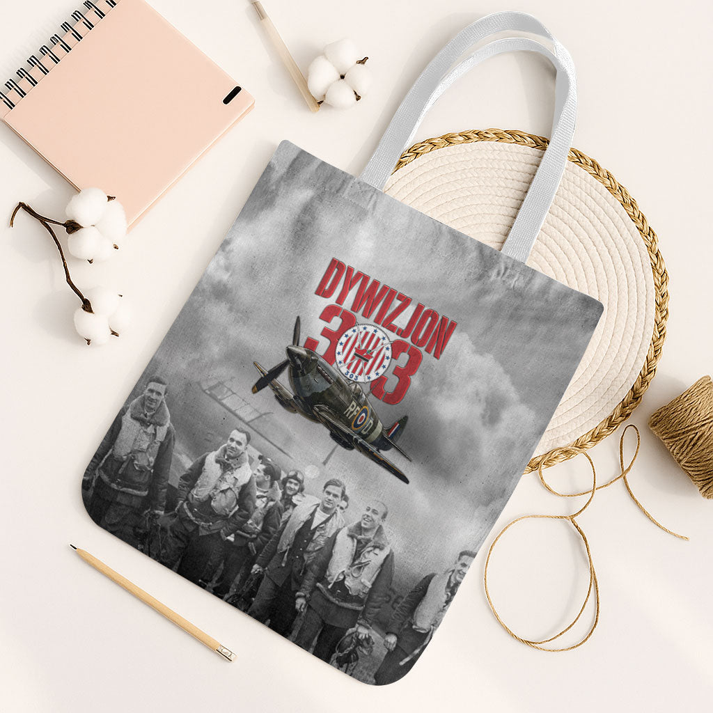 Polish 303 Squadron Tote Bag Battle Of Britain Air Heroes