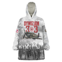 Polish 303 Squadron Wearable Blanket Hoodie Battle Of Britain Air Heroes