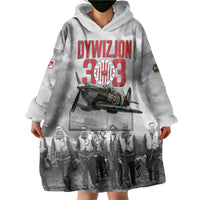 Polish 303 Squadron Wearable Blanket Hoodie Battle Of Britain Air Heroes