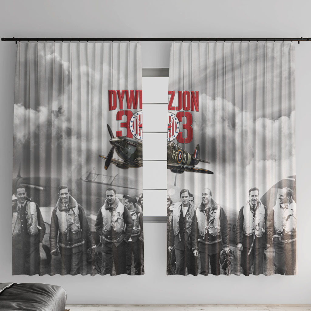 Polish 303 Squadron Window Curtain Battle Of Britain Air Heroes