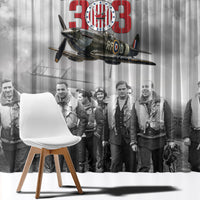 Polish 303 Squadron Window Curtain Battle Of Britain Air Heroes