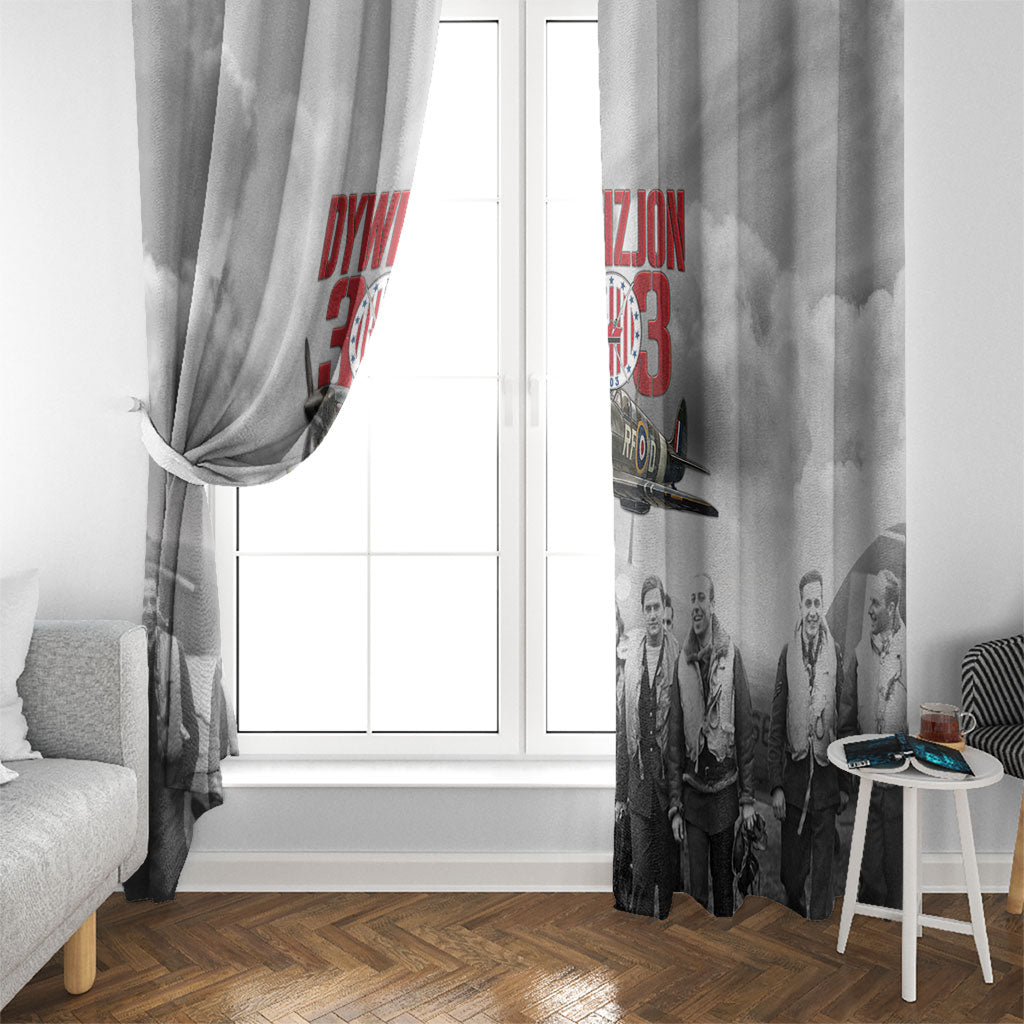 Polish 303 Squadron Window Curtain Battle Of Britain Air Heroes
