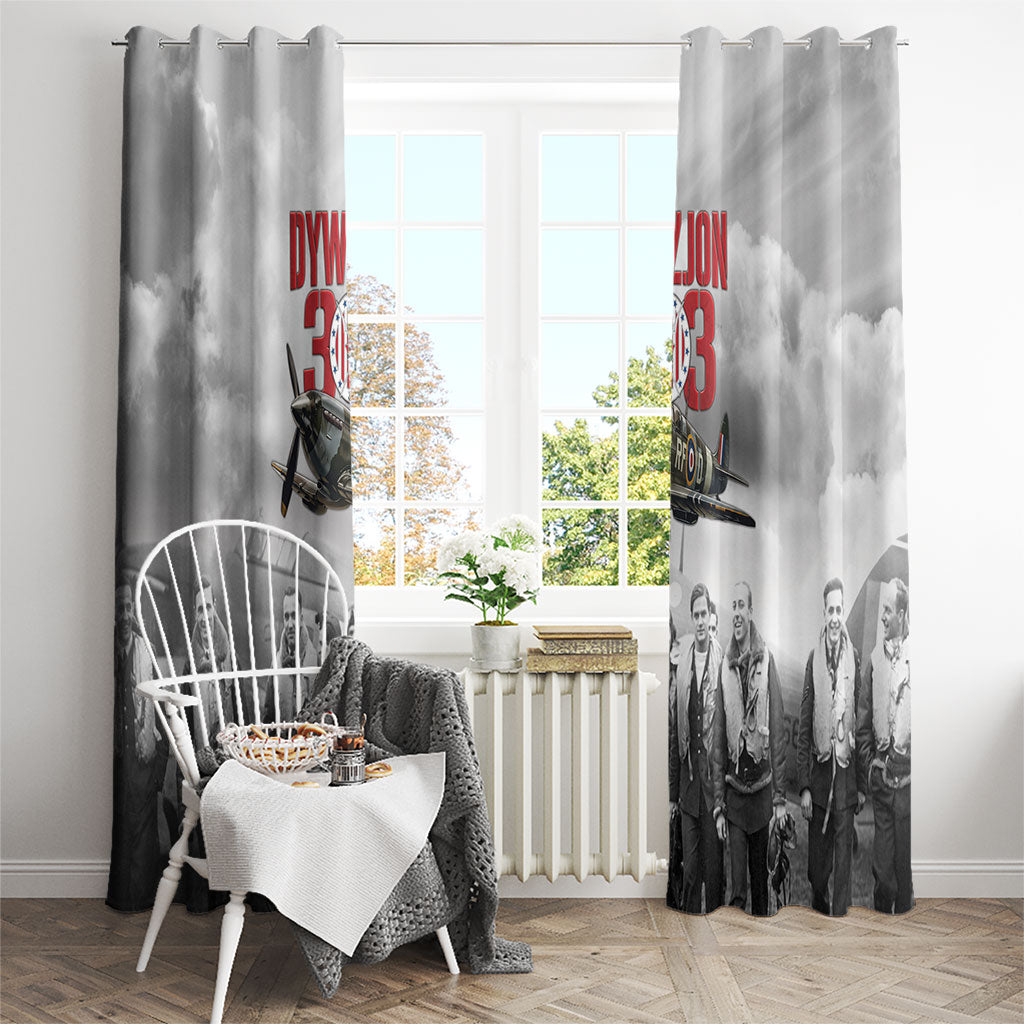 Polish 303 Squadron Window Curtain Battle Of Britain Air Heroes