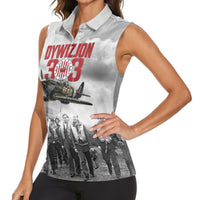 Polish 303 Squadron Women Sleeveless Polo Shirt Battle Of Britain Air Heroes