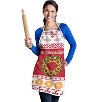 Malta Christmas Apron Maltese Honey Rings - Wonder Print Shop