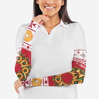 Malta Christmas Arm Sleeves Maltese Honey Rings - Wonder Print Shop