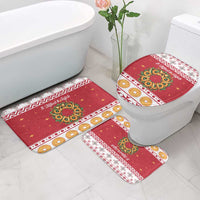 Malta Christmas Bathroom Set Maltese Honey Rings - Wonder Print Shop