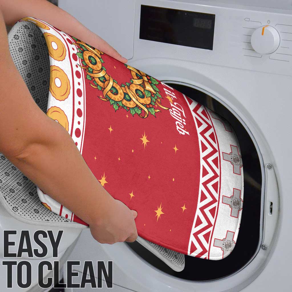 Malta Christmas Bathroom Set Maltese Honey Rings - Wonder Print Shop